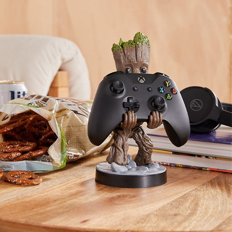 ในสต็อก ที่วางจอย ps5 ตกแต่งบ้าน ฟิกเกอร์อนิเมะที่เข้ากันได้กับคอนโซลเกม PS5 ขาตั้งคอนโทรลเลอร์สวิตช์ ของตกแต่งโต๊ะการ์ตูน ต้นไม้ ขาตั้งโทรศัพท์