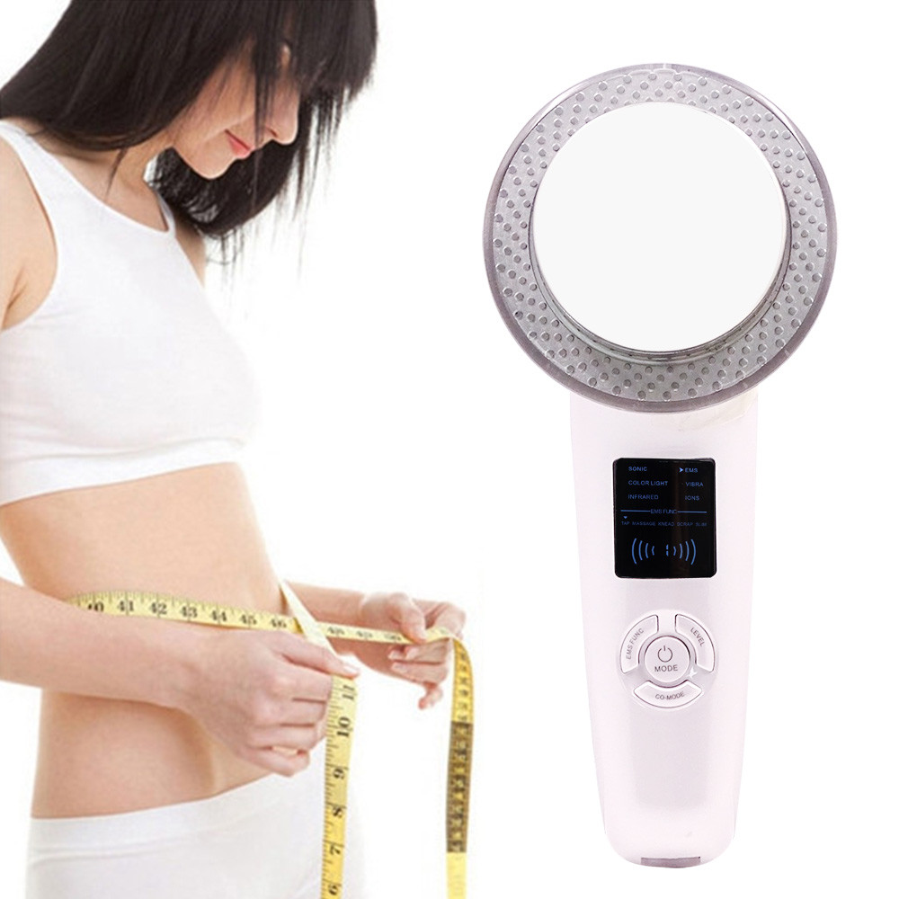 JBMBHC 6 in1 Cavitation Body Machine เครื่องนวดหน้า EMS RF เครื่องยก Body Machine