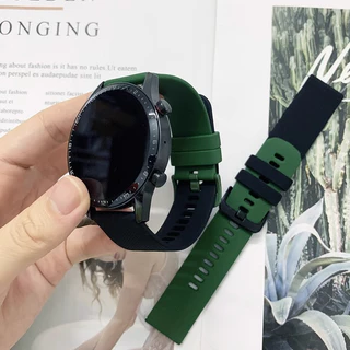สายซิลิโคนกีฬา 22 มม. 20 มม for Smartwatch Samsung Galaxy Watch FE 7 6 5 4 /Huawei /redmi Watch 5 Active/Amazfit bip 6