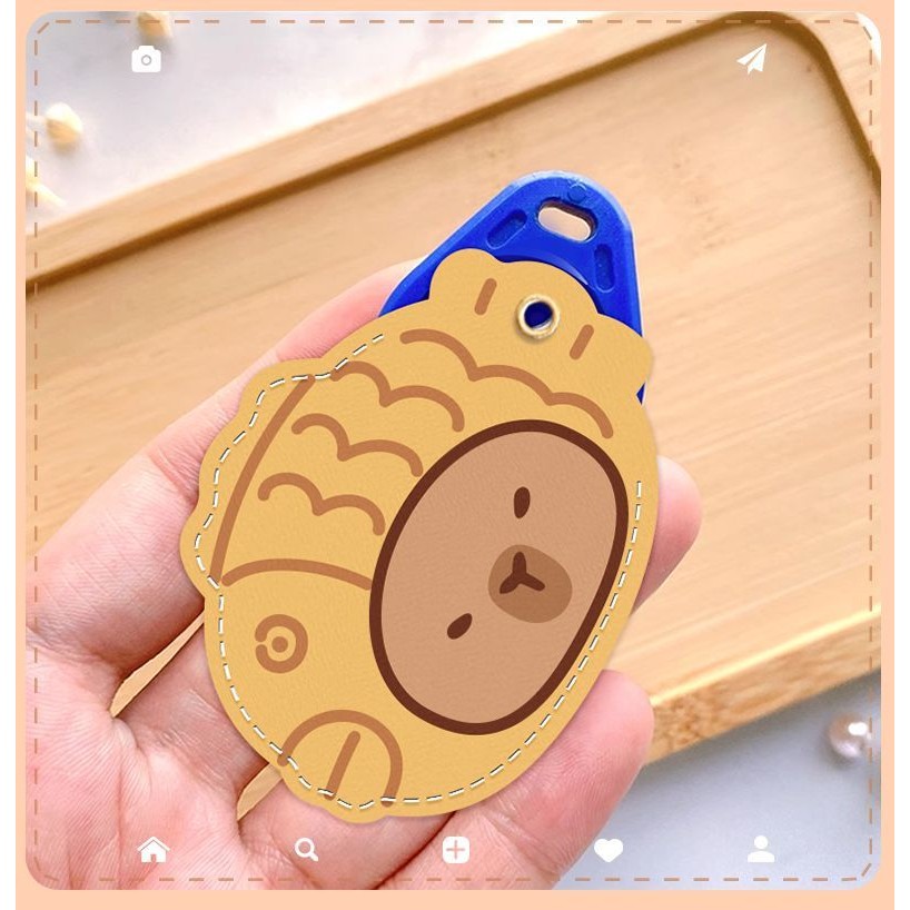 คาปิบาระ การ์ตูนควบคุมการเข้าถึงผู้ถือบัตรพวงกุญแจแบบบูรณาการลิฟท์ป้องกันกรณีเซ็นเซอร์ประตูการ์ดป้องกันกรณี ปู่ - รูปที่ 6