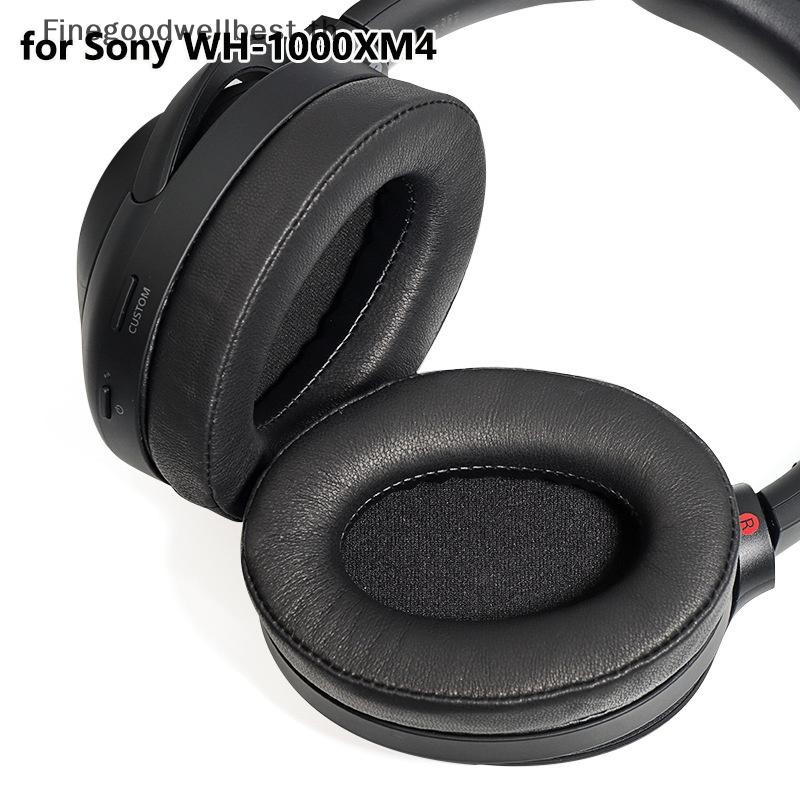 FBTH หูฟังเปลี่ยน Earpad สําหรับ Sony WH-1000XM4 ชุดหูฟังไร้สายหูฟังฟองน้ํา Breathable Ear Pad เบาะร้อน