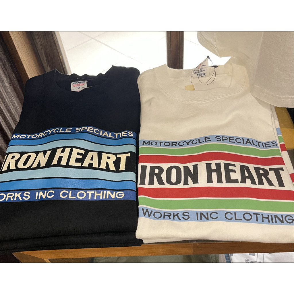 棉 100%- IRON HEART 铁HEART棉 แขนสั้น