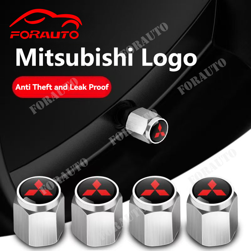 จุกลม ยางรถยนต์ พร้อมโลโก้ Lexus 1 ชุด (4 อัน) - Car Tire Valve Caps