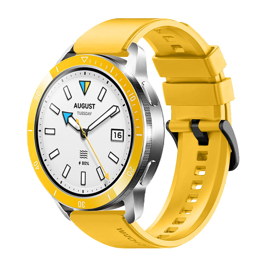 นาฬิกา Bezel สําหรับ Xiaomi นาฬิกา S4 S3 แหวน Bezel กาว Anti Scratch กรณีสมาร์ทนาฬิกาอุปกรณ์เสริม