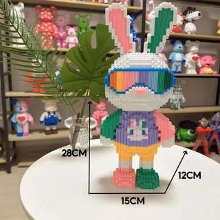 💥พร้อมส่งในไทย💥 เลโก้ บล็อกตัวต่อ โมเดลบล็อกตัวต่อ sanrio โดราเอมอน คาปิบารา บล็อกอาคาร 3D ของเล่นเด็ก