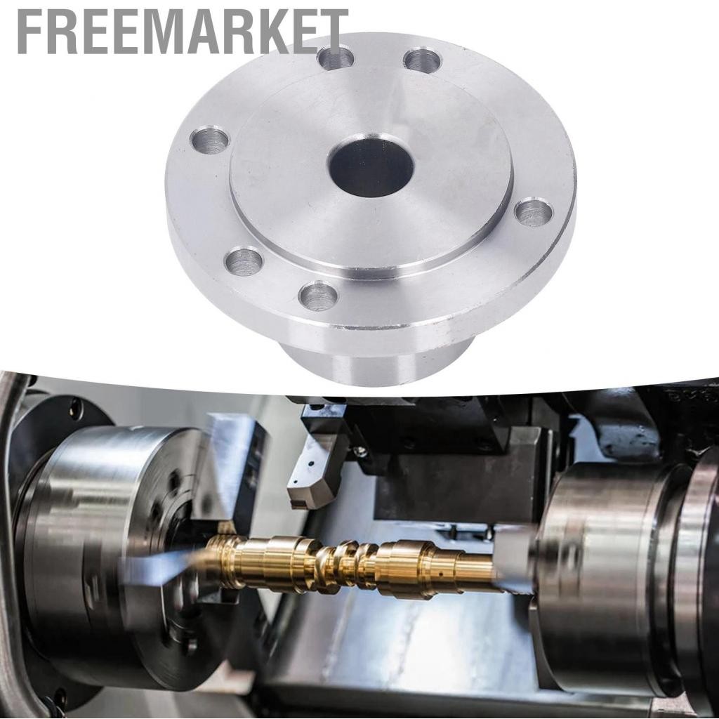 Freemarket Chuck Faceplate เครื่องกลึงสูง Manganese Steel 6 หลุมติดตั้งสำหรับ K11-80 K72-80 (14 มม.)