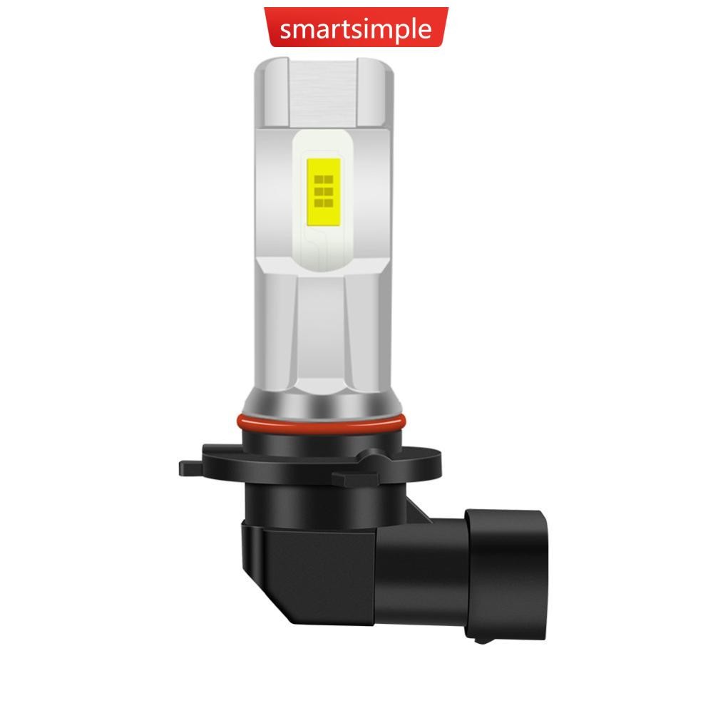 SMARTSIMPLE 1PC 80W ไฟหน้ารถ H1 H3 H4 H7 H8/H11 9005 9006 H16 หลอดไฟ LED ไฟหน้า 1800LM CSP LED ชิปหล