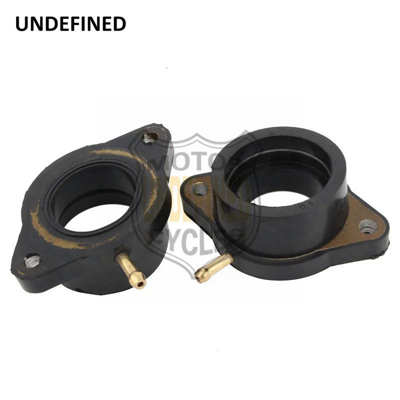 NU 2Pcs Carb คาร์บูเรเตอร์ผู้ถือรองเท้าบู๊ต Manifold สำหรับ Yamaha XS650 XS XS 650 SE/SF พิเศษ1978-1