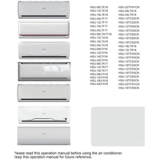 Haier Air Cond เครื่องปรับอากาศแทนที่รีโมทคอนโทรล HE-06