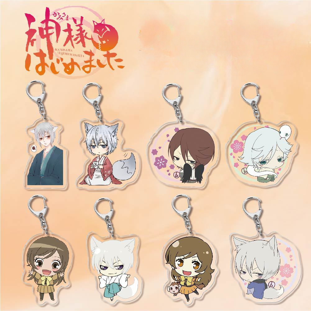 อะนิเมะ Kamisima Kiss Nanami Tomoe พวงกุญแจอะคริลิค จี้ห้อยกระเป๋า