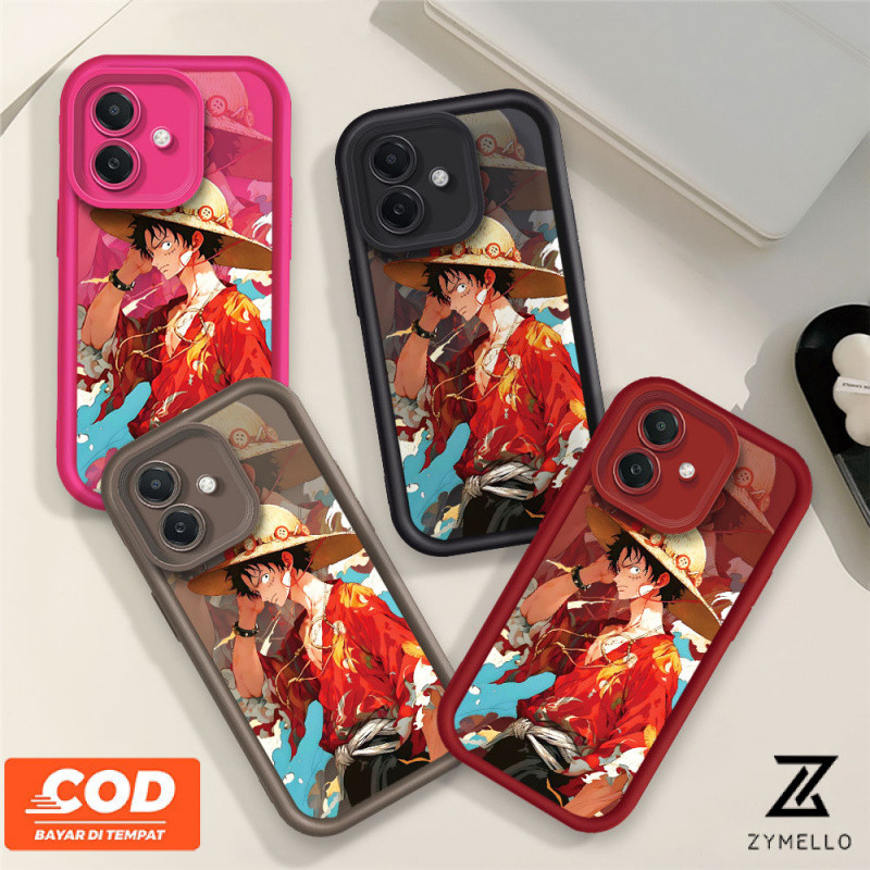 กรณี OPPO Reno12 F 5G Reno 12 5G Reno12 Pro 5G Reno11 F 5G Reno 11 5G Reno 10 5G Reno 8T 5G Reno 8T 4G Reno 8Z 5G Reno 7Z 5G Reno7 Reno8 Reno4 C53 Reno5 realme C65 C61 C55หมายเหตุ50หมายเหตุ60การ์ตูนหล่อ luffy TPU Mo กันกระแทก