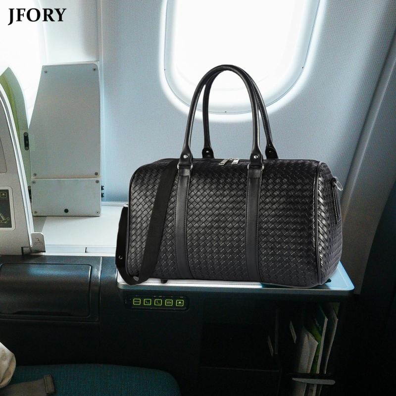 Jfory Duffle Bag Tote กระเป๋ายิมสายรัดปรับได้แบบถอดได้สําหรับการเดินทาง