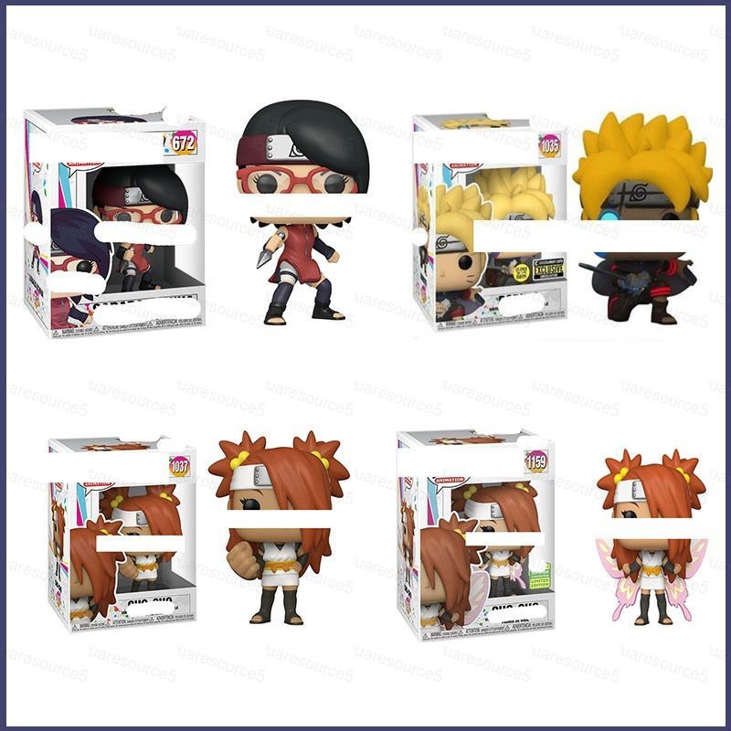 Lg FUNKO POP Boruto NARUTO NEXT GENERATIONS Action Figure Uchiha Sarada Akimichi Chiochio Boruto ของ