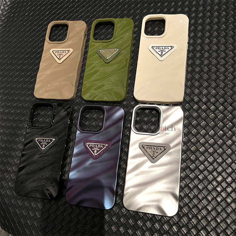 Chic Wavy Soft Case สําหรับ iPhone 16 15 14 13 12 11 Pro Max 16 15 14 Plus TPU แฟชั่นป้องกันเต็มรูปแบบ Anti-drop Cover