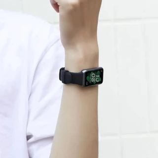 สายซิลิโคนกีฬา สำห Huawei Band 10 / Huawei Band 9 / Huawei Band 8 / Huawei Band 6 Honor Band 7 6 Smartwatch Accessories
