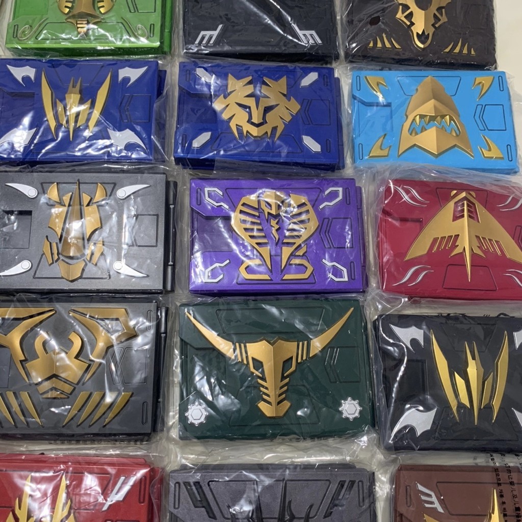 【พร้อมส่ง】Kamen Rider Ryuki Bandai ของแท้ Kamen Rider CSM Dragon Rider Deluxe Edition Card Full Card Dragon Tooth King Snake