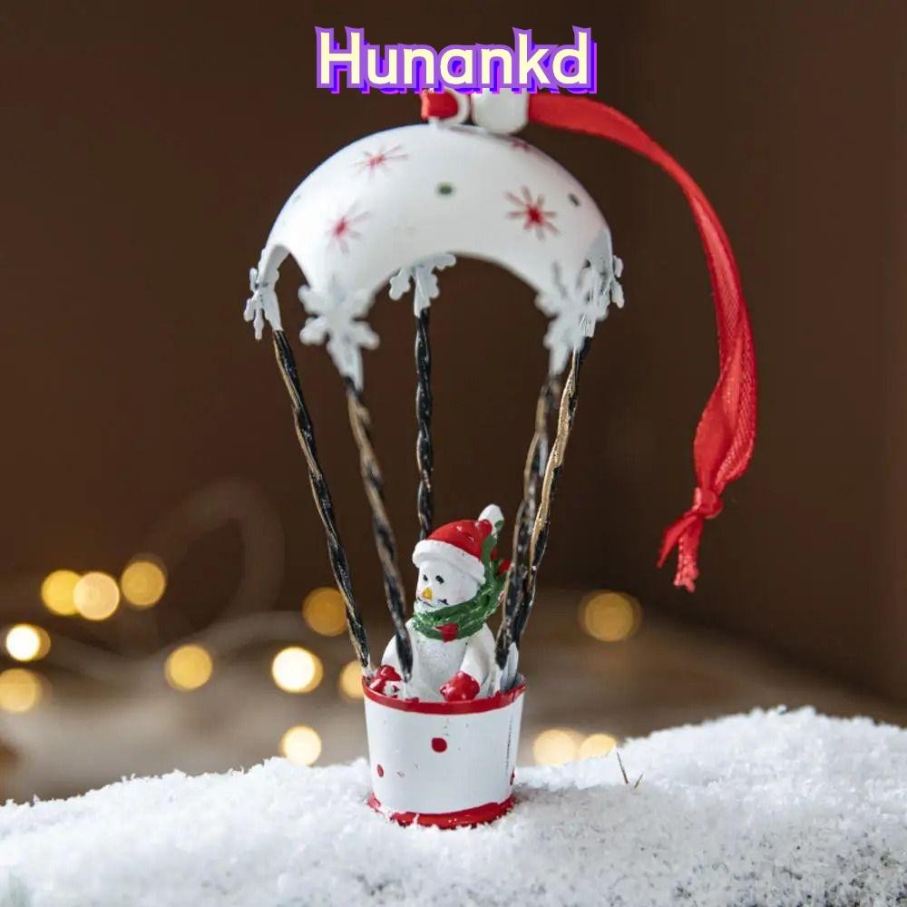 Huan คริสต์มาสแขวนตกแต่ง, Creative Hot Air บอลลูน Xmas เครื่องประดับ Ball, 2024 จี้น่ารัก Santa Clasu เครื่องประดับต้นคริสต์มาสปี Party