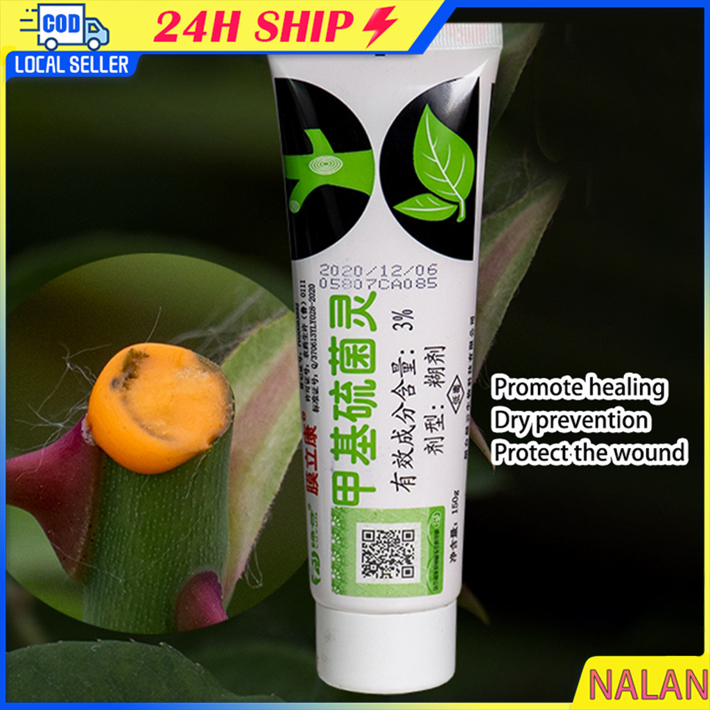 ร้านอยู่กทม. 150g ยาทาแผลต้นไม้ สำหรับต้นไม้หลายชนิด ด่าง บุษราคัม เสน่จันทร์บอนไซ ป้องกันเชื้อรา  สำหรับไม้ด่าง
