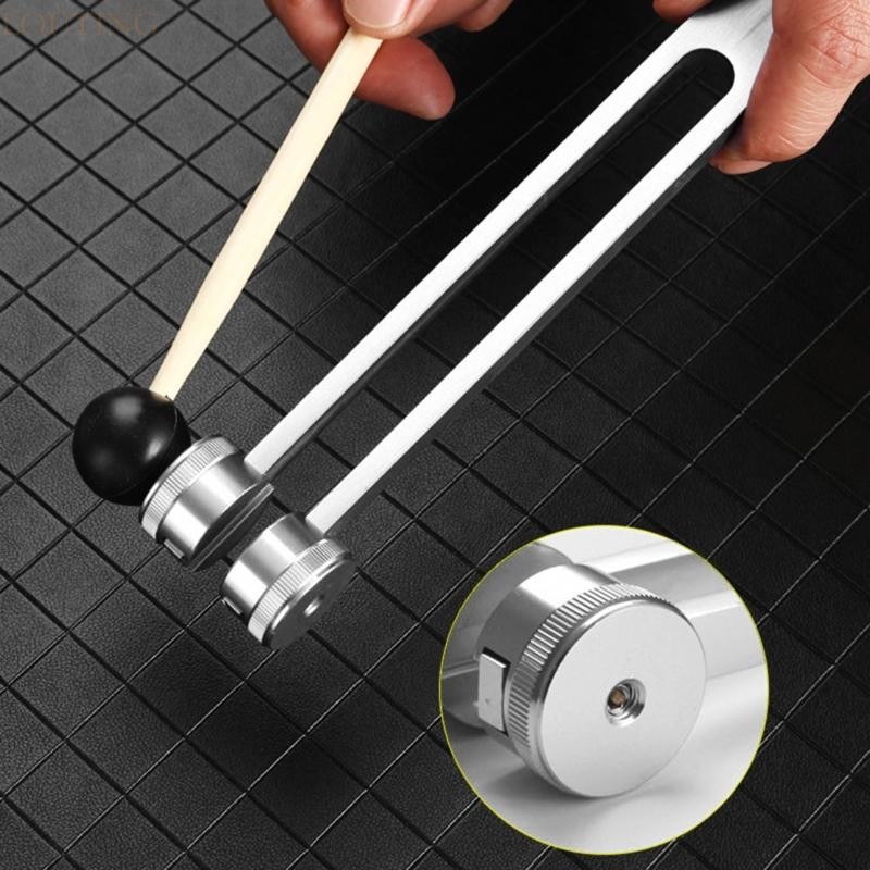 Louting Tuning Fork 256 Hz ส้อมปรับน้ําหนัก Sensory เกรดคลินิกพร้อมค้อน