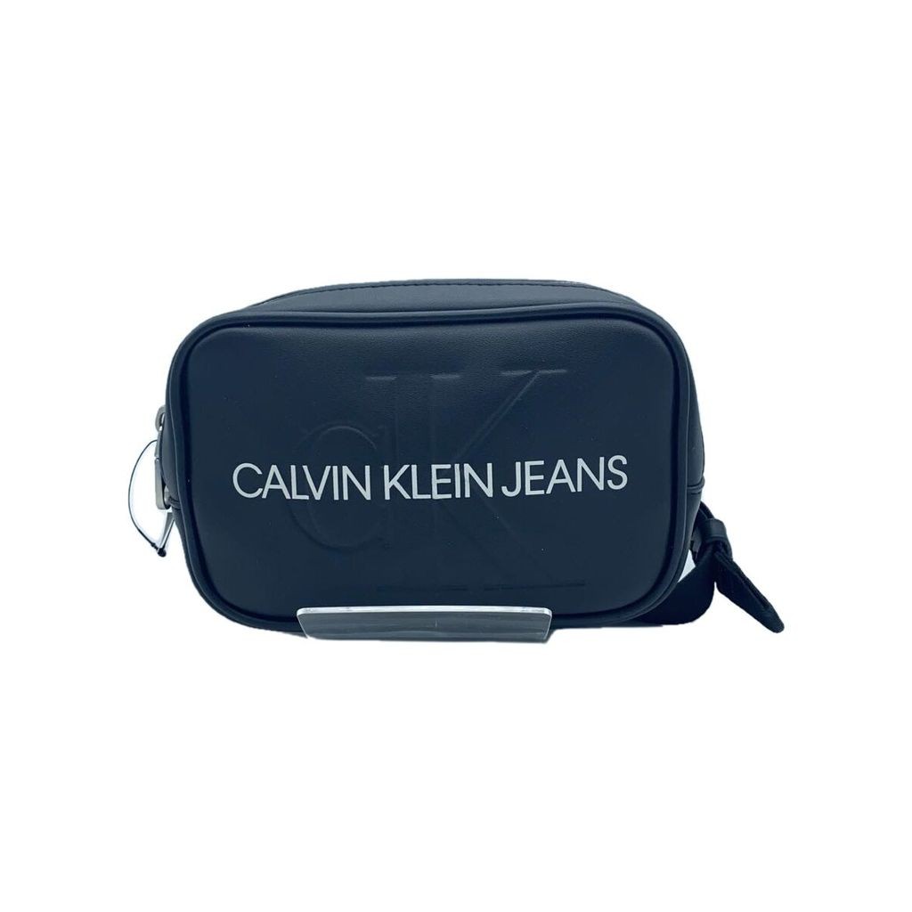 Calvin Klein Jeans ViN กระเป๋าคาดเอวหนัง BLK 4500356831 ส่งตรงจากญี่ปุ่น มือสอง
