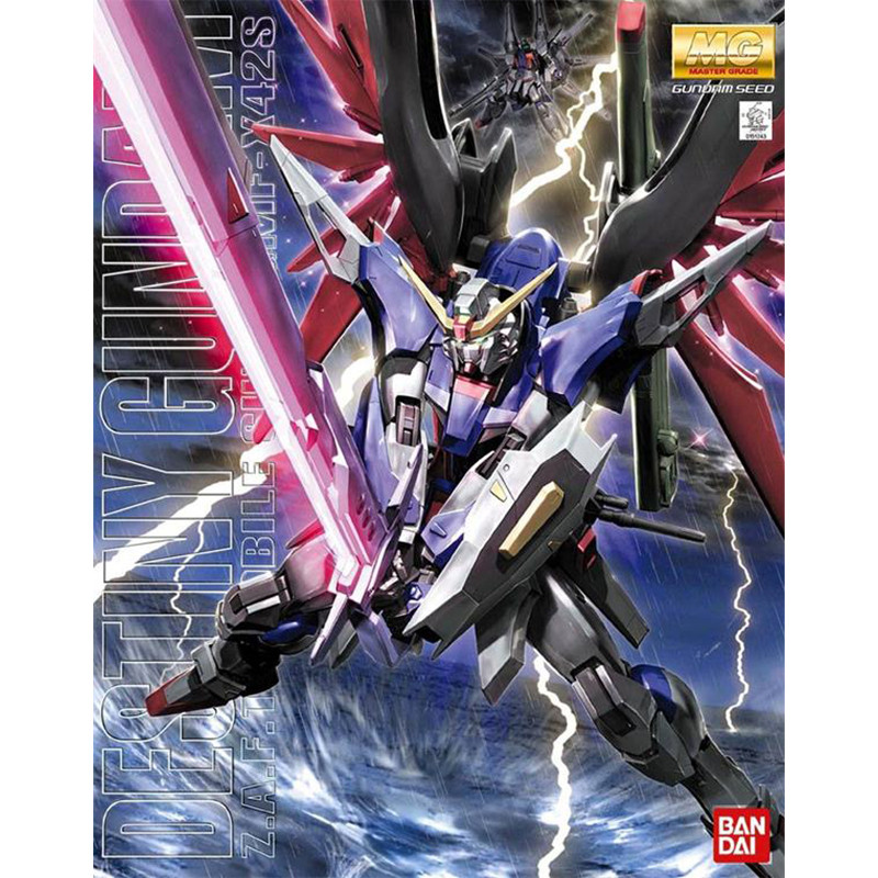 Bandai GUNDAM ประกอบรุ่น MG 1/100 DESTINY GUNDAM DESTINY GUNDAM ของสะสม