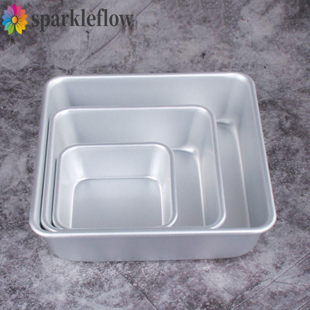 Sparkleflow แม่พิมพ์เค้ก 4/6/8 นิ้วอลูมิเนียม Bakeware เครื่องมือเบเกอรี่อะไหล่วันเกิดชีสเค้กเบเกอรี่ Mould Pan
