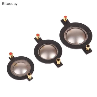 Ritasday 34.4/44.4 มม.51.4 มม.51.5 มม.ลําโพงเสียงไทเทเนียมฟิล์ม Treble Voice Coil Reel ทวีตเตอร์ใหม่