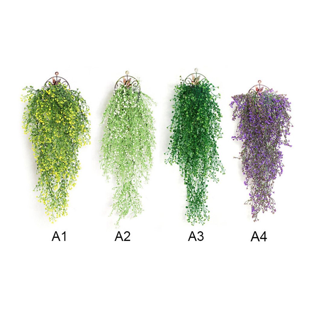 ปลอม Admiralty Willow 77 ซม.พลาสติกที่สมจริงแขวนผนัง Admiralty Willow สําหรับห้องนั่งเล่นสํานักงานตก