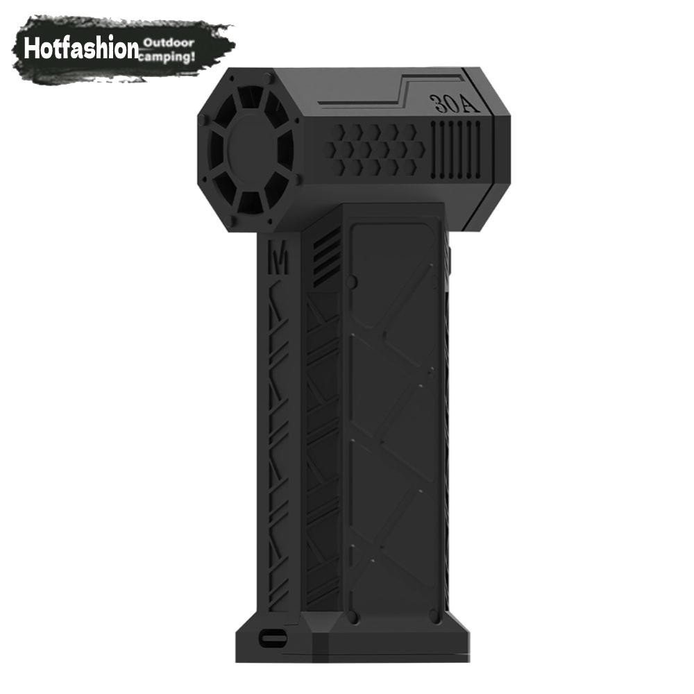 130000 Rpm USB ชาร์จ Mini Turbo Jet Fan Duct Fan สําหรับทําความสะอาดรถยนต์ Camping