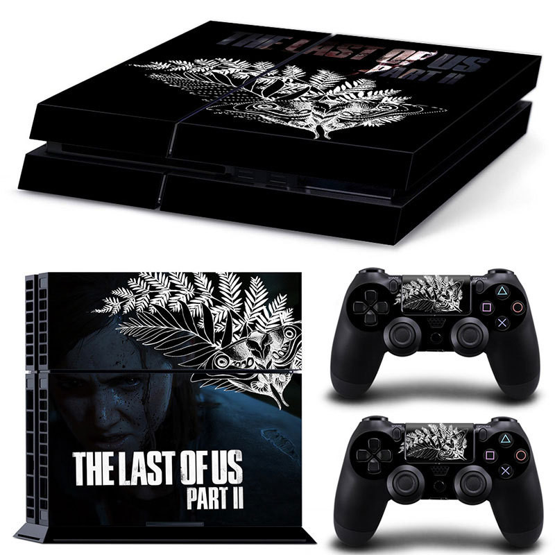 Maxzone PS4 สติ๊กเกอร์กันรอยคอนโซลเกม Last of Us Sticker Skin Sticker