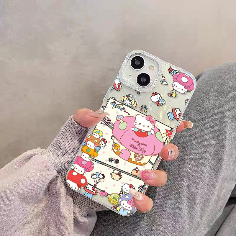 POPPA เคสโทรศัพท์ เคสขนนก แบบนิ่ม สำหรับรุ่น 15 14 13 13PRO 13PROMAX 12 Pro Max 11 8plus 7plus 7 XR X XS Max SE 11Pro