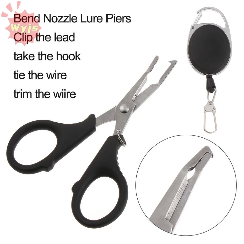 Wjys PE เครื่องตัดสายมัลติฟังก์ชั่นปลา Pesca อุปกรณ์เสริม Lure Hook Remover