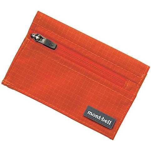 [Montbell] mont-bell Trail Wallet OGRD (สีส้มแดง) 1133248【Direct from Japan】
