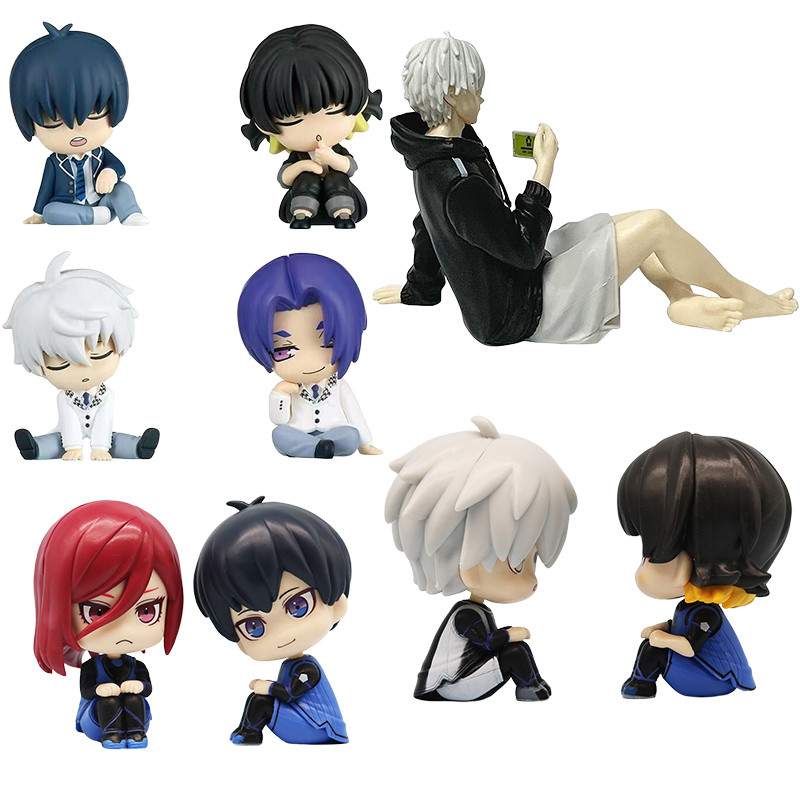 Look Up BLUE LOCK ประกอบของเล่น BLUE LOCK Nagi Isagi Yoichi ตุ๊กตาแอ็คชั่น