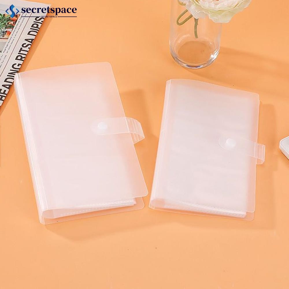 Secretspace อัลบั้มภาพเนื้อหาการจัดเก็บ 84/120/240 สล็อตการ์ดไอดอลรวบรวมหนังสือภาพโปสการ์ดตั๋วภาพยนต