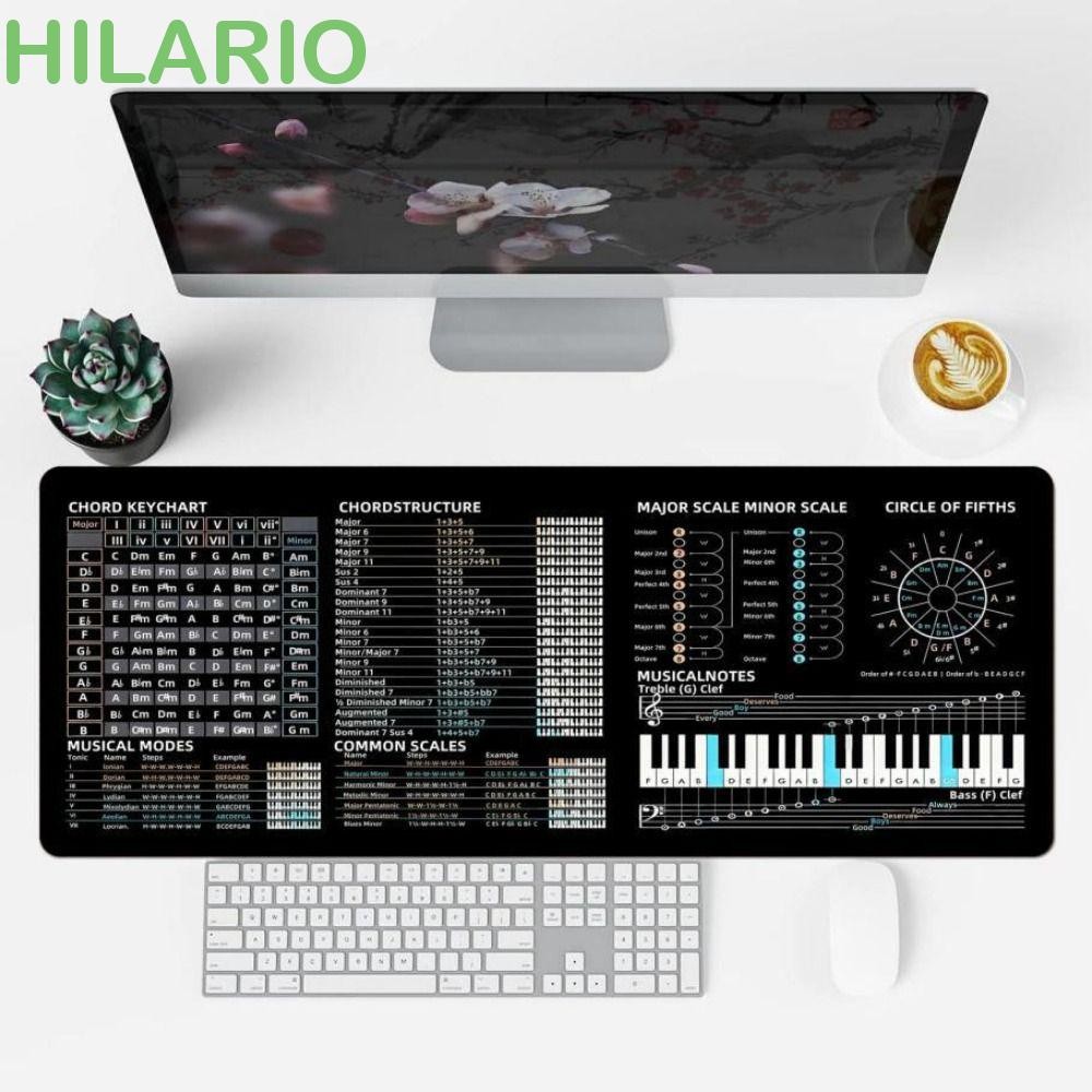 แผ่นรองเมาส์ลัด HILARIO, Java/Python/SQL EXCO เสื่อแป้นพิมพ์สํานักงาน, ตกแต่งบ้านเพลง/ตลาดหุ้นยารูปแบบแผนภูมิโต๊ะ Protector แผ่นรองเมาส์รูปแบบโปรแกรมเมอร์