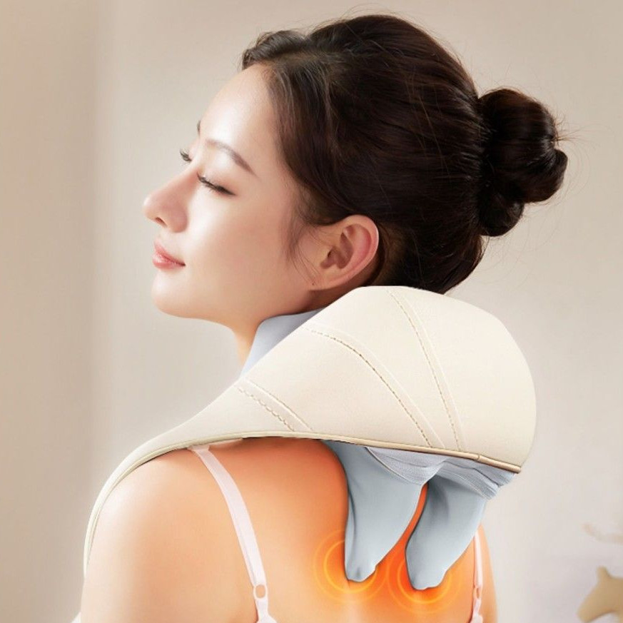 /AUXผ้าคลุมนวดใหม่ นวดร้อน บ้าน เครื่องนวดคอและไหล่