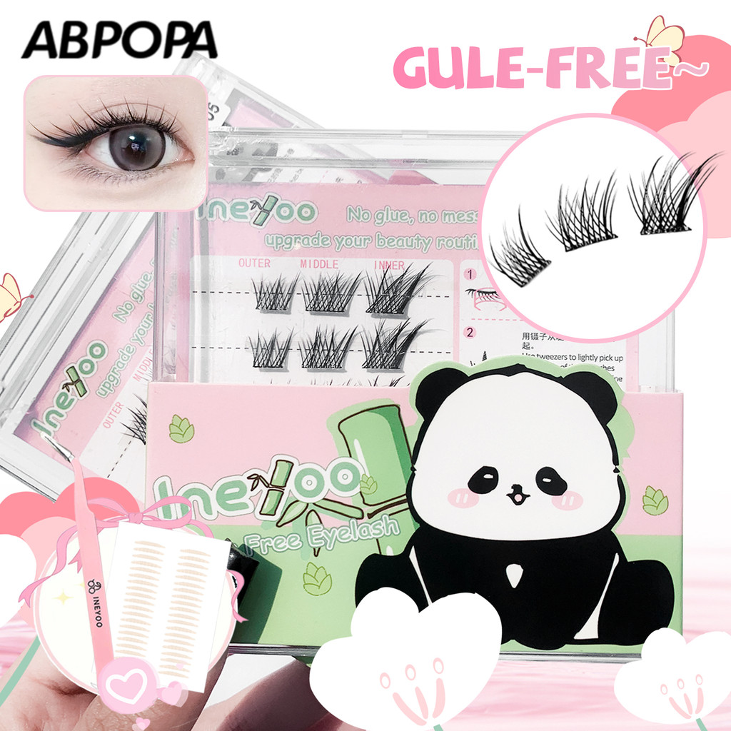 Ineyoo Natural Curved Thick แต่งตามังงะคุณภาพสูง 6Rows CUTE-05