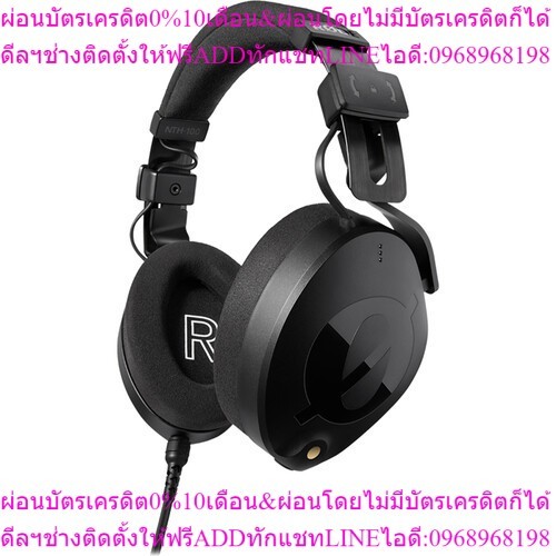 RODE NTH-100 Professional Closed-Back Over-Ear Headphones (Black) by Fotofile