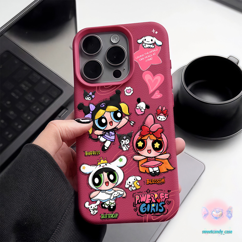🌹จัดส่งในพื้นที่🌹เคสเหมือนเปลือกลิ้นจี่ ตำรวจหญิงทรงพลัง สําหรับIPhone16 15 14 13 7 8plus Pro Promax XR XS เลือกได้5สี