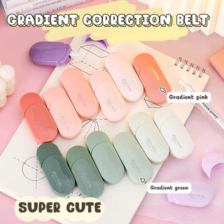 【6ชิ้น】ลบปากกา เทปลบคำผิด อุปกรณ์ลบคำผิด เทปเอาของเหลว เทปลบปากกา เครื่องเขียนสำหรับนักเรียน