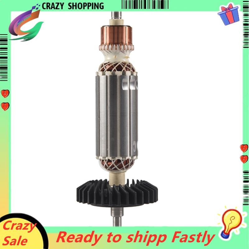 AC220-240V Armature มอเตอร์โรเตอร์สําหรับเครื่องบดมุม GA GA5030 GA4530 GA4030 GA5034 GA4534 GA4031 G