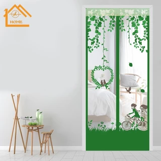NK_HOME1 ม่านกันยุง สินค้ามีแม่เหล็กในตัว ติดประตู มี5สีให้เลือกซื้อ ขนาด 90x210CM
