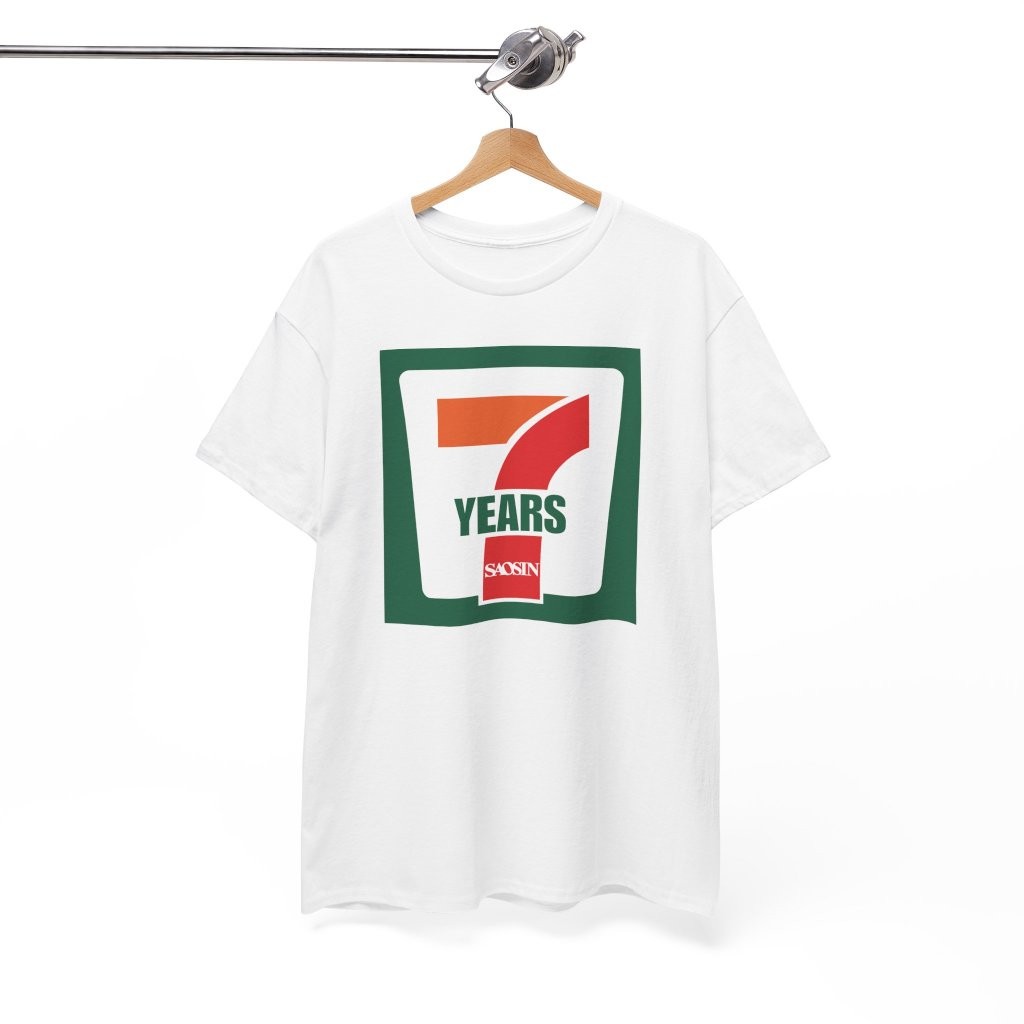 เสื้อยืด Saosin 7 Years เซเว่น ลายวงดนตรีร็อก ผ้าคอตตอน 100% ระบายอากาศดี