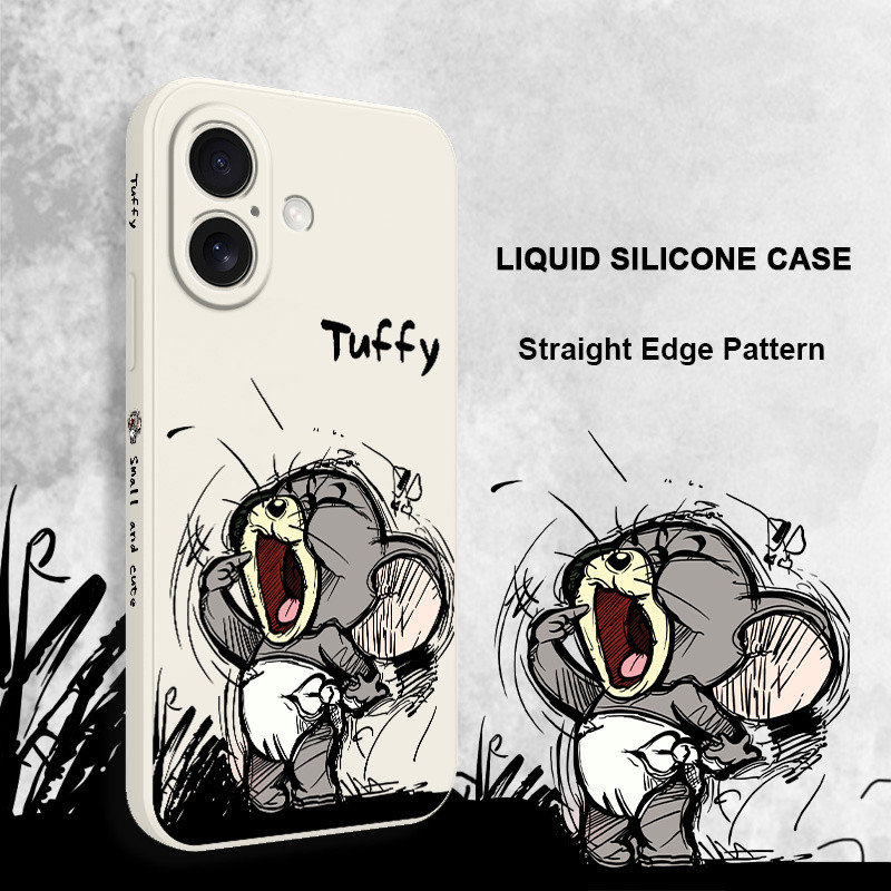 Feed A Rat เคสโทรศัพท์สําหรับ IPhone 16e 16 Pro Plus Max ProMax Classic Cover รู้สึกสบาย