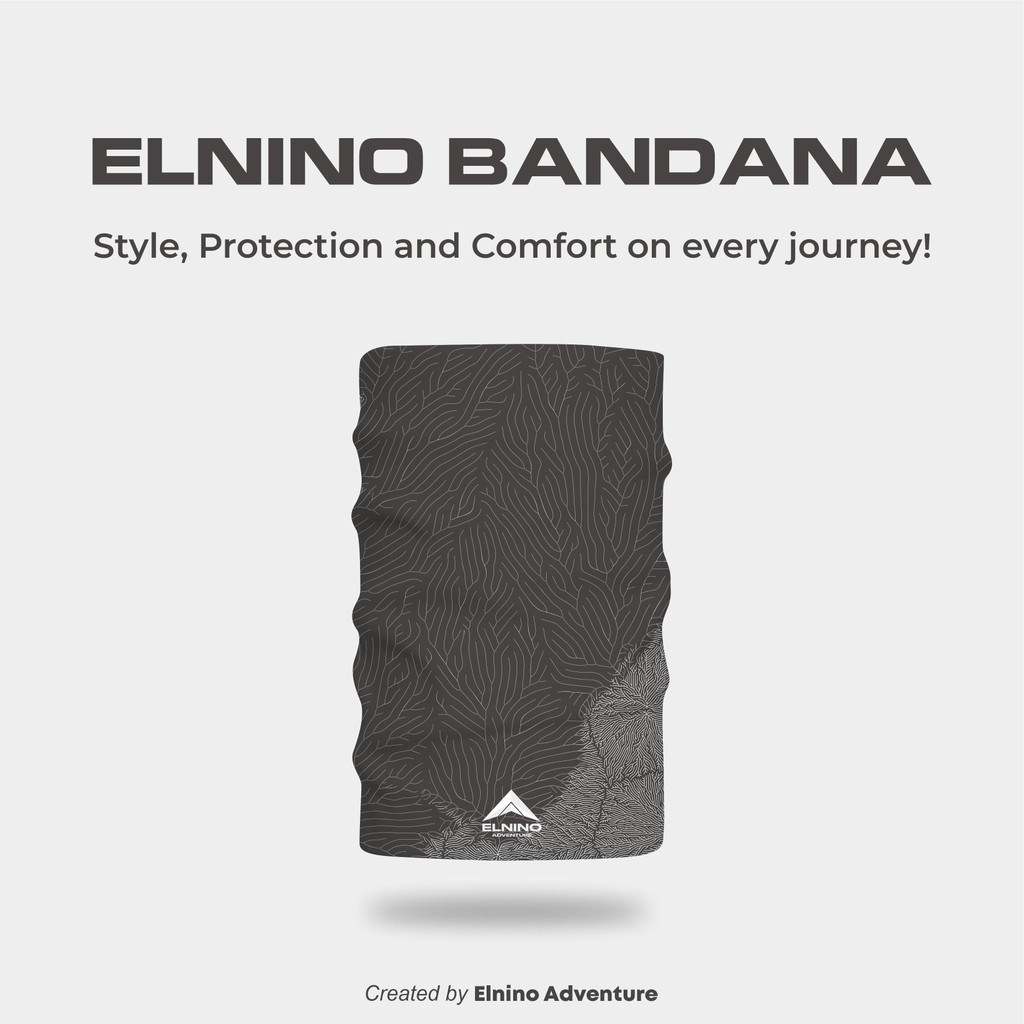 Elnino Multipurpose Headwear Mask Bandana UPF 50+ Anti UV Outdoor Neckwear - Escape