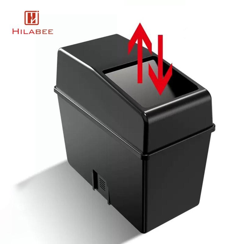 [สวัสดี] ถังขยะในรถพร้อมฝาปิดถังเก็บขยะภาชนะเก็บขยะห้องน้ําที่มีคงที่ - รูปที่ 5