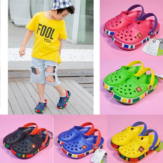 Lego Kids and Junior Sandals / Crosss รองเท้าแตะยางกันน้ําแบ…