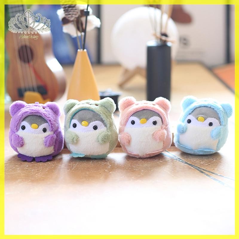 Daisy 1PC น่ารักเพนกวินตุ๊กตากระเป๋าจี้ของเล่นตุ๊กตาการ์ตูนพวงกุญแจผ้าฝ้ายนุ่ม Key Chain หญิงและเด็กของขวัญ TH