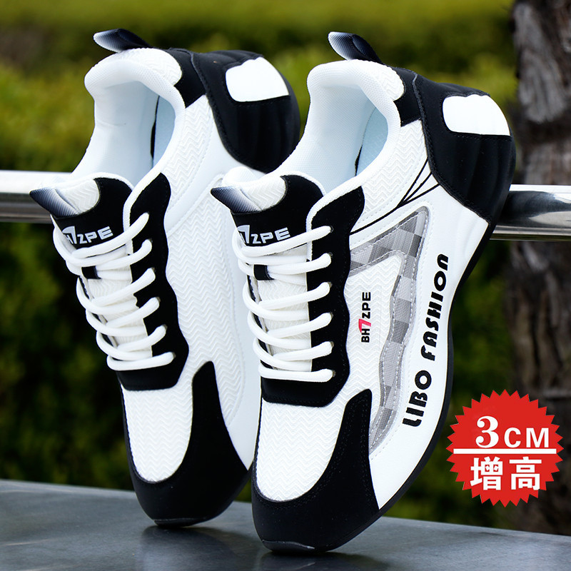 ผู้ชายตาข่ายรองเท้าผ้าใบลื่นรองเท้ากีฬาลําลองที่มีพื้นรองเท้านุ่มสําหรับวิ่ง - รูปที่ 2